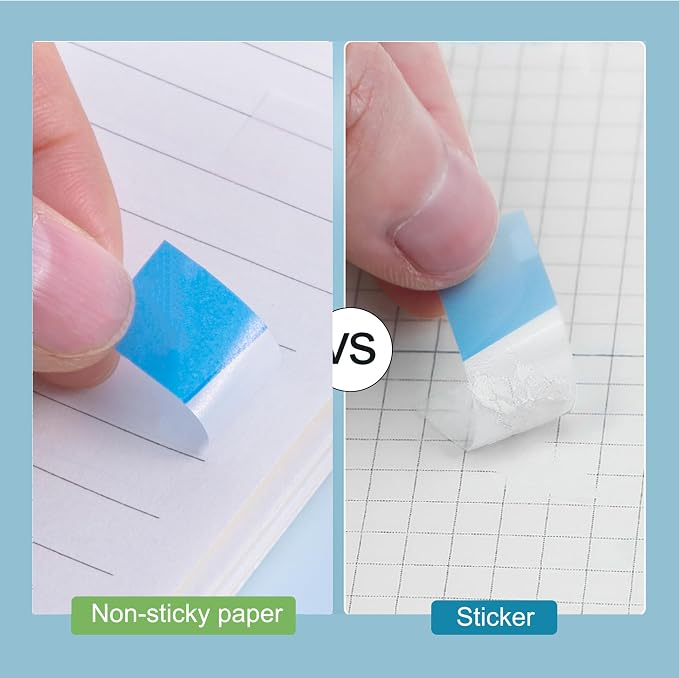 Golcellia 300 Pcs Sticky Tabs Bible Tabs, Writable Repositionable Book Tabs - Image 3