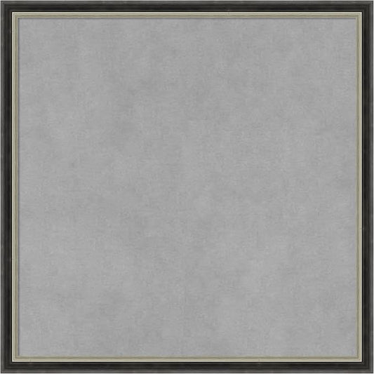 Amanti Art Black Framed Magnetic Board 17x17 Small Vision Board by AmantiArt