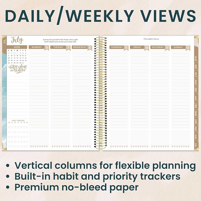 bloom daily planners 2026-2027 Hardcover Academic Year Goal & Vision Planner - Image 2