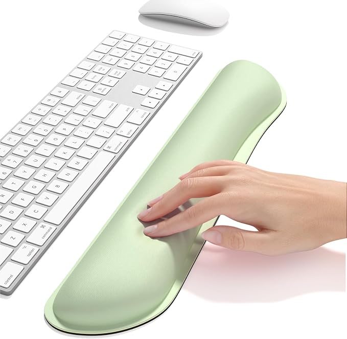 Dapesuom Enlarge Keyboard Wrist Rest, Memory Foam Keyboard Wrist Cushion - Image 5