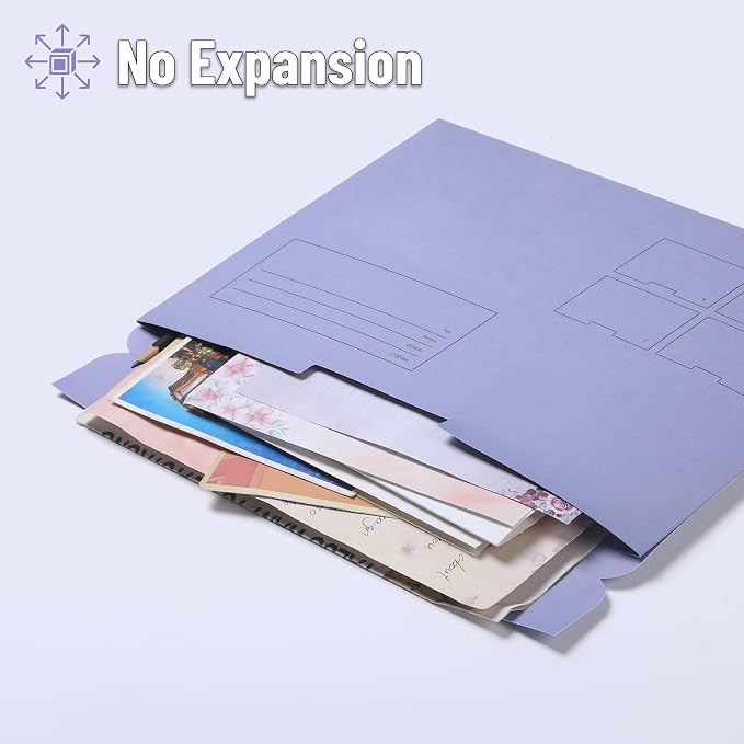 Mr. Pen- Paper Pocket File Folder, 6 Pack, Letter Size | File Jacket Flat Folder - Image 5