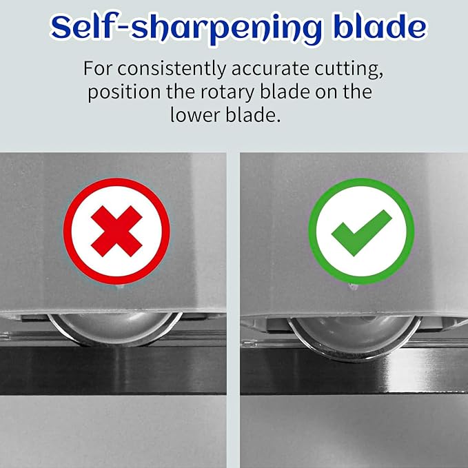 24 Inch Manual Precision Rotary Paper Trimmer, Rotary Paper Cutter Trimmer - Image 5
