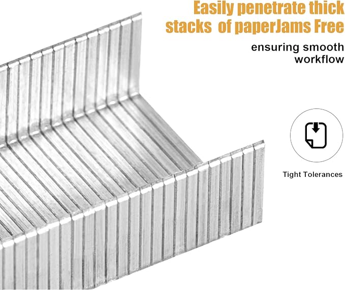 Leven 5, 000 Staples, Fits 40 & 60 Sheet Capacity Staplers, 5/16" Leg Length - Image 4