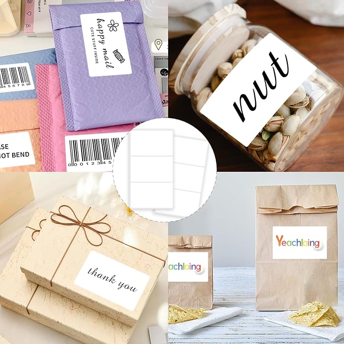3 X 5 Inch Removable Labels for Storage Bins, Tear Resistant No Residue Storage - Image 5