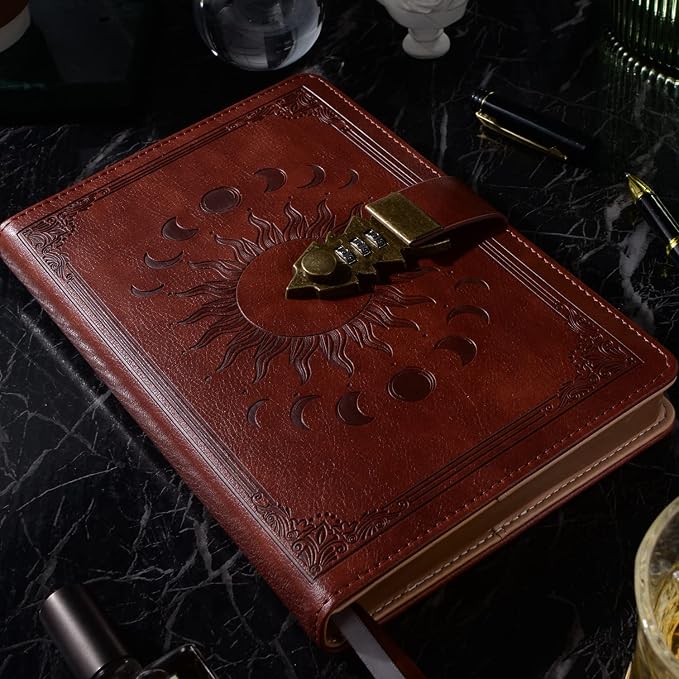 ZXHQ Lockable Journal for Women & Men, A5 240 Pages Secret Diary - Image 7