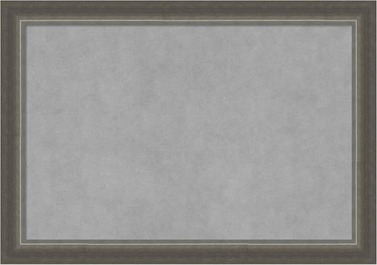 Amanti Art Silver Framed Magnetic Board 19x27 Medium Vision Board by AmantiArt