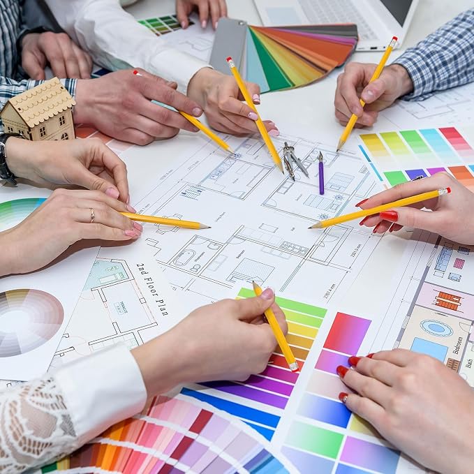Rosmonde 50, 000 Pack Pencils Bulk, Pre Sharpened #2, - Image 7
