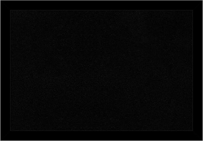 Amanti Art Black Cork Board for Wall, 27x39 Vision Board with Black Wood Frame, Large Corkboard Office Decor for Home Organization, Modern Corkboard Pinboard to Display Items for Home Organization in-DeskLoop Office