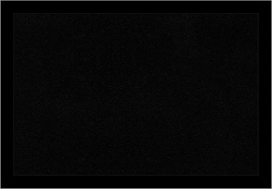 Amanti Art Black Cork Board for Wall, 27x39 Vision Board with Black Wood Frame, Large Corkboard Office Decor for Home Organization, Modern Corkboard Pinboard to Display Items for Home Organization in-DeskLoop Office