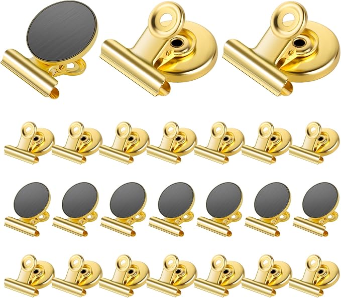 Grtard 24 Pack Magnetic Clips Heavy Duty, Magnet Clips by Grtard