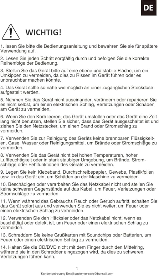 Bonsaii 12-Sheet Cross Cut Paper Shredder, 5.5 Gal Home Office Heavy Duty Shredder for Paper, Credit Card, Mail, Staples, with Transparent Window, High Security Level P-4 (C275-A)-DeskLoop Office