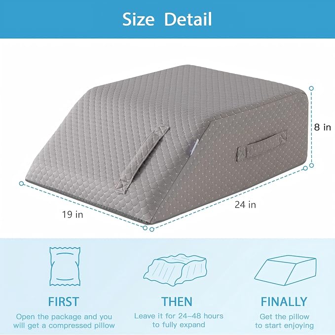 MEGCXIT Leg Pillow Elevation Blood Circulation, Leg Wedge - Image 4