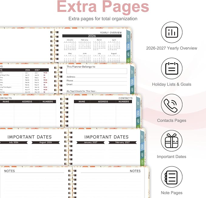 Planner 2026-2027, Weekly and Monthly Academic Planner, July 2026 - Image 5
