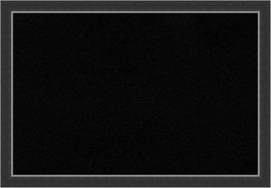 Amanti Art Black Cork Board for Wall, 27x39 Vision Board with Black Wood Frame, Large Corkboard Office Decor for Home Organization, Modern Corkboard Pinboard to Display Items for Home Organization in-DeskLoop Office