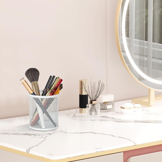 EasyPAG Metal 2-Piece Pen Holder Set Desk Accessories & Workspace Organizers - Image 6