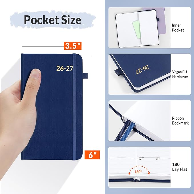 SUNEE 2026-2027 Pocket Weekly Planner - Image 4