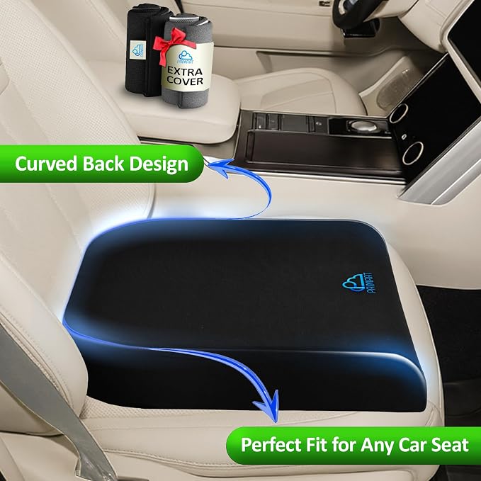 Memory Foam Seat Cushion, Ergonomic Office Chair Cushion - Image 4
