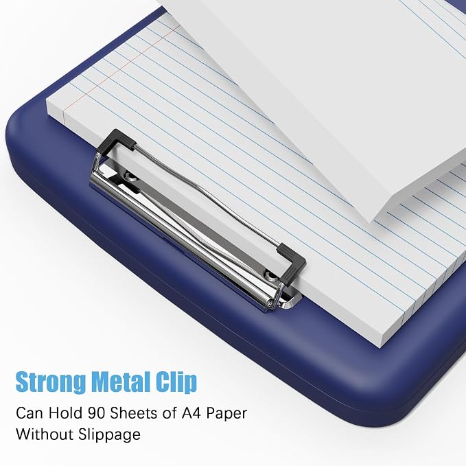Hongri Clipboard with Storage with Pen Holder, Folder Nursing Clip Board 8.5 x - Image 5
