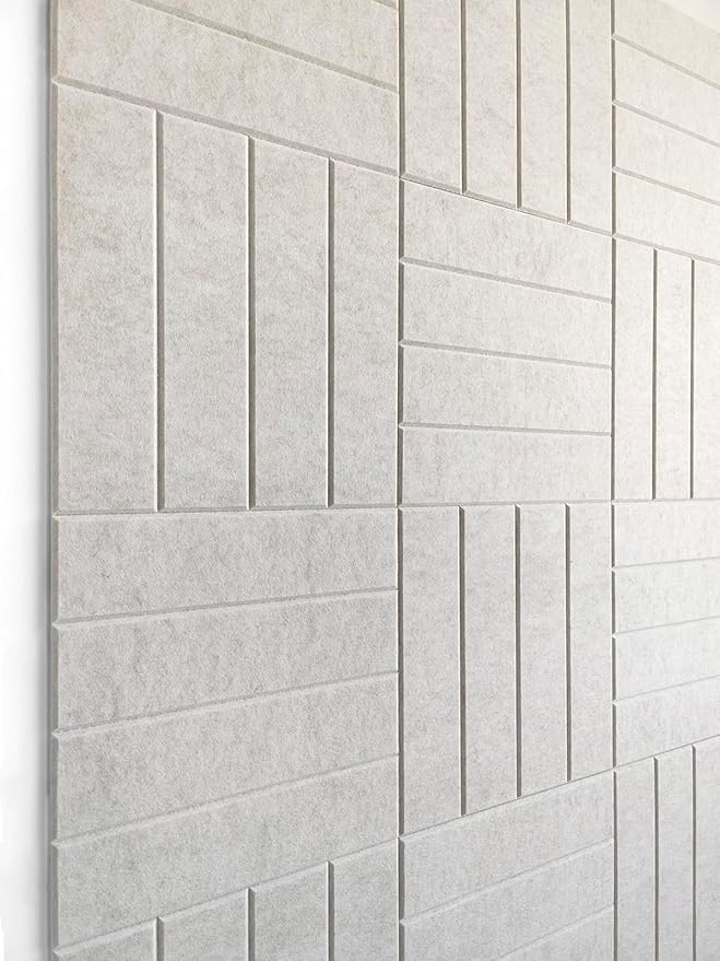 Large Cork Board Alternative - 12-Pack Felt Wall Tiles with Safe Removable Adhesive Tabs, Cork Wall Tiles Bulletin Board Home Office Essentials -DeskLoop Office