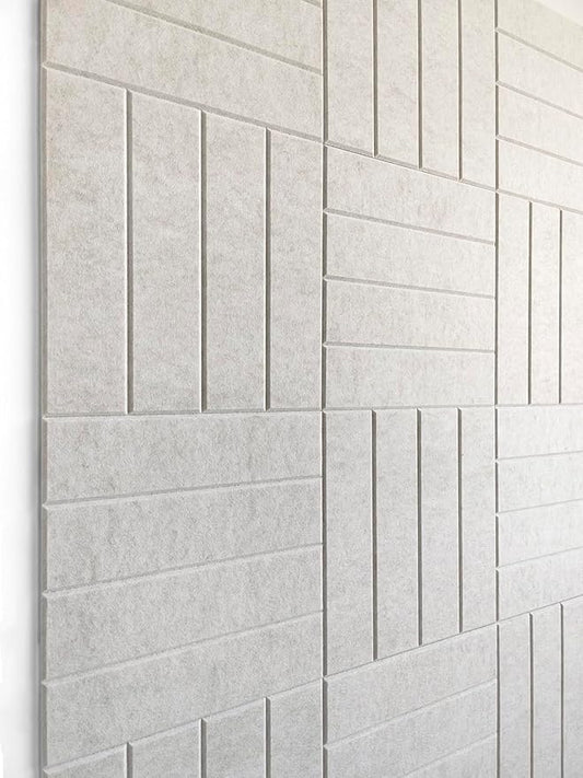 Large Cork Board Alternative - 12-Pack Felt Wall Tiles with Safe Removable Adhesive Tabs, Cork Wall Tiles Bulletin Board Home Office Essentials -DeskLoop Office