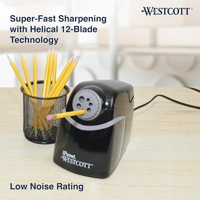 Westcott iPoint Heavy Duty Electric Pencil Sharpener - Image 9