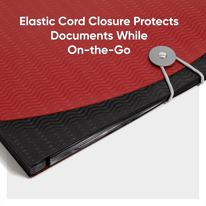 Smead Poly Frequency Expanding File Folders, Flap and Cord Closure, Letter Size - Image 5