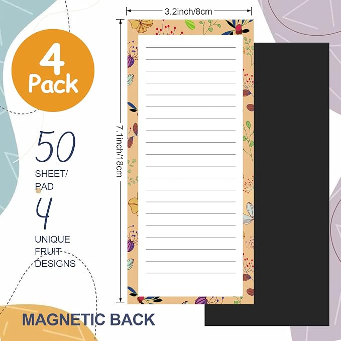 Joyberg Magnetic Notepads for Refrigerator - Image 2