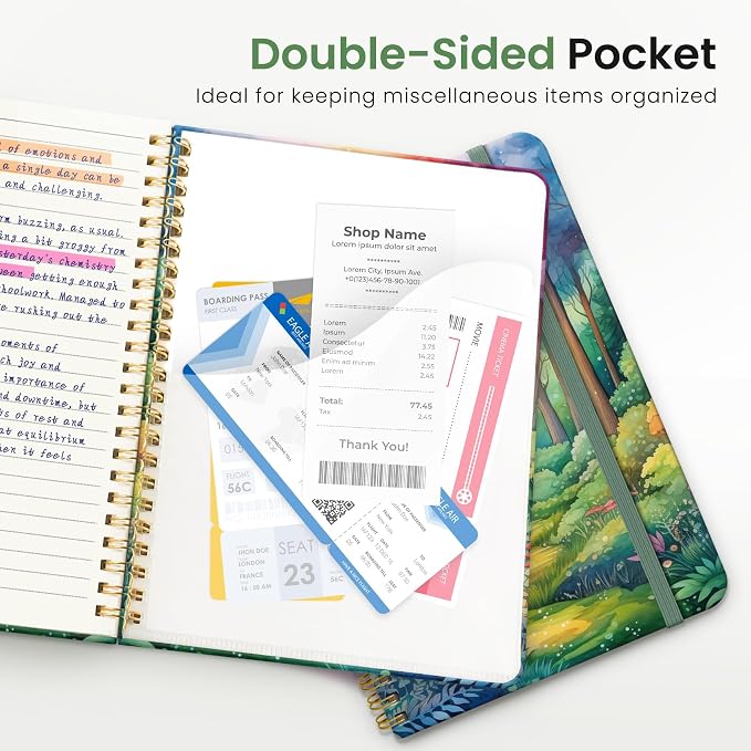 ZOTIA Lined Spiral Journal Notebook - Image 5
