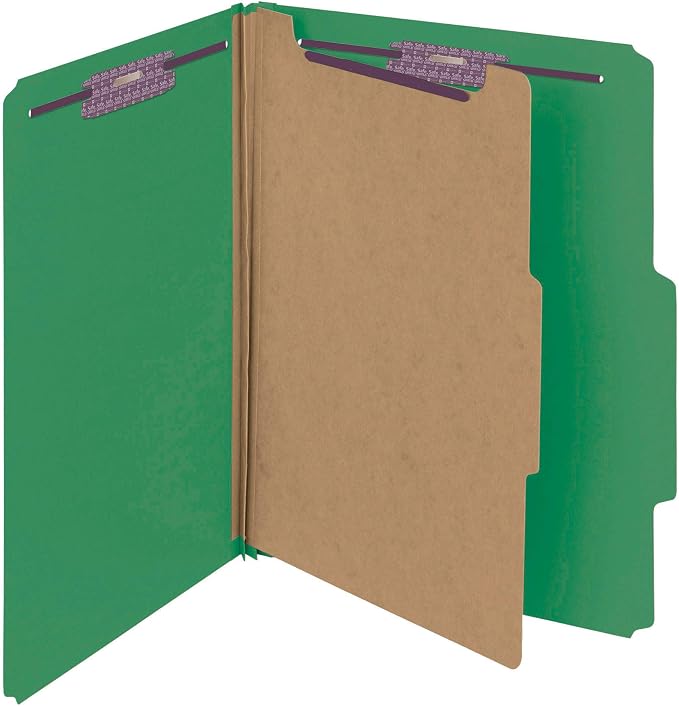 Smead Pressboard Classification File Folder - Image 4