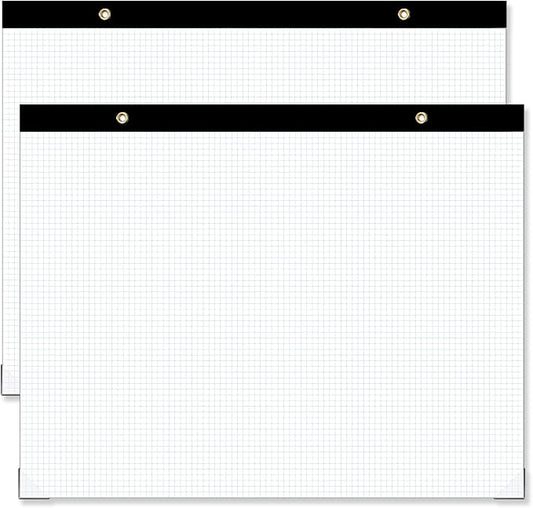 Large Engineering Graph Paper Pad, 100 Sheets/200 Pages, Engineering, Architect by Lyuzecheean