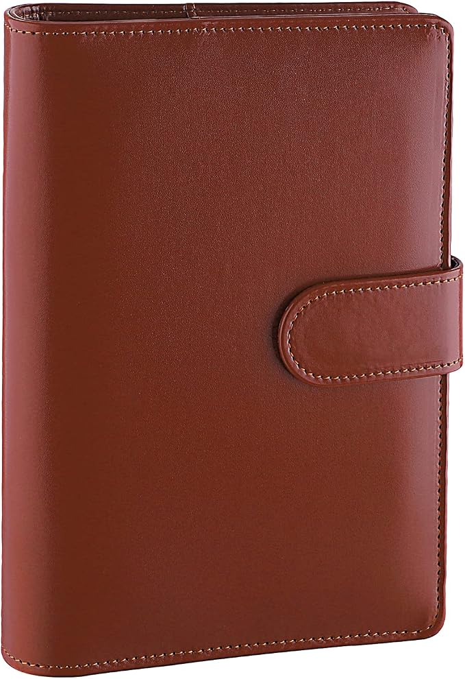 Antner A6 Binder 6 Ring Refillable Notebook Budget Planner by Antner