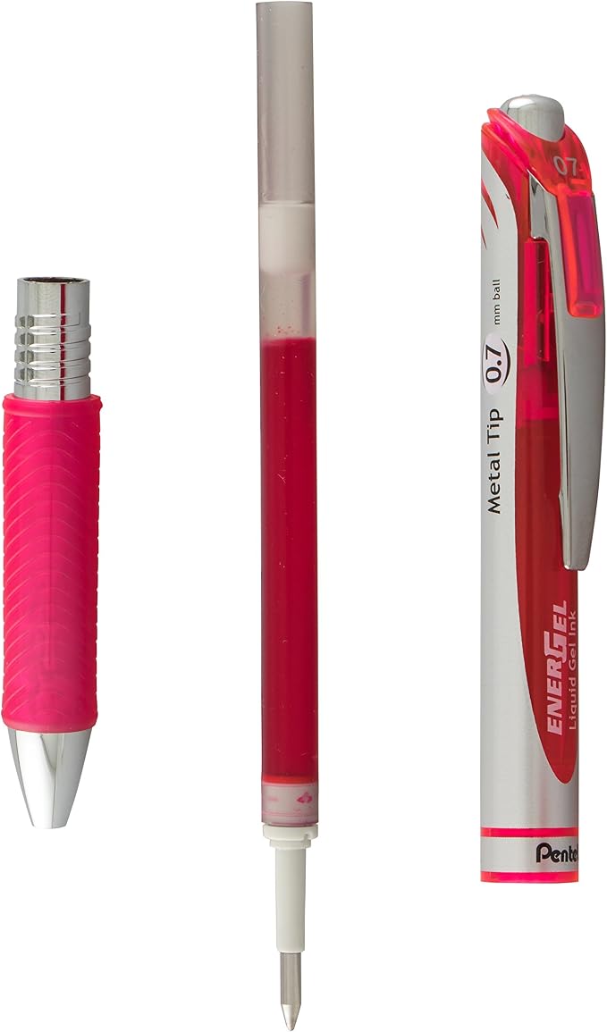 Pentel EnerGel RTX Retractable Liquid Gel Pen, Medium Line, Metal Tip - Image 5