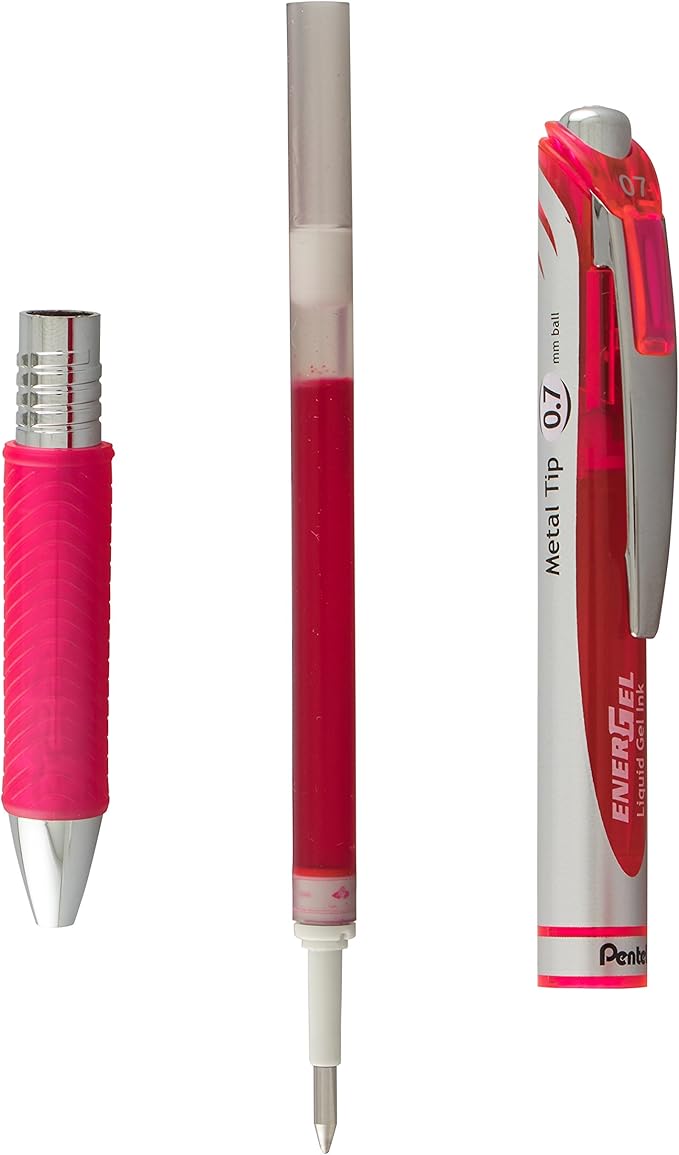 Pentel EnerGel RTX Retractable Liquid Gel Pen, Medium Line, Metal Tip - Image 5