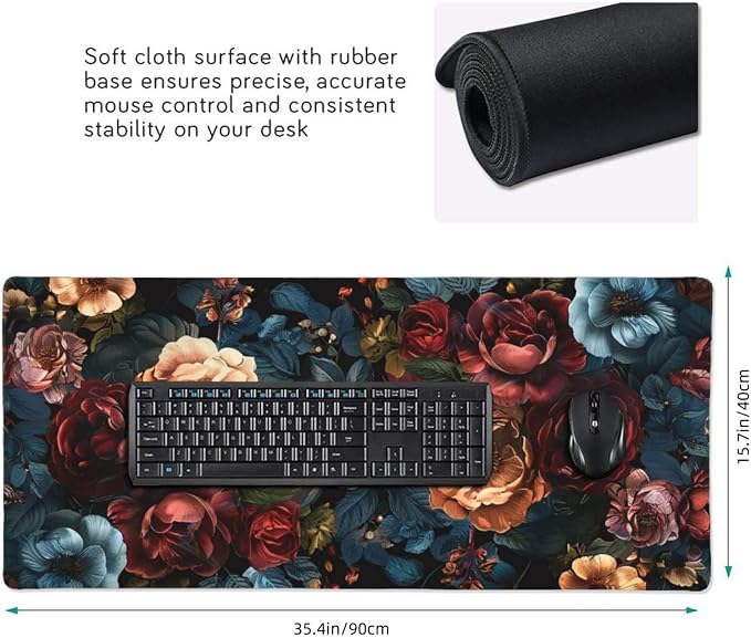 35.4 x 15.7 in, Waterproof XXL Large Mouse Pad - Image 2