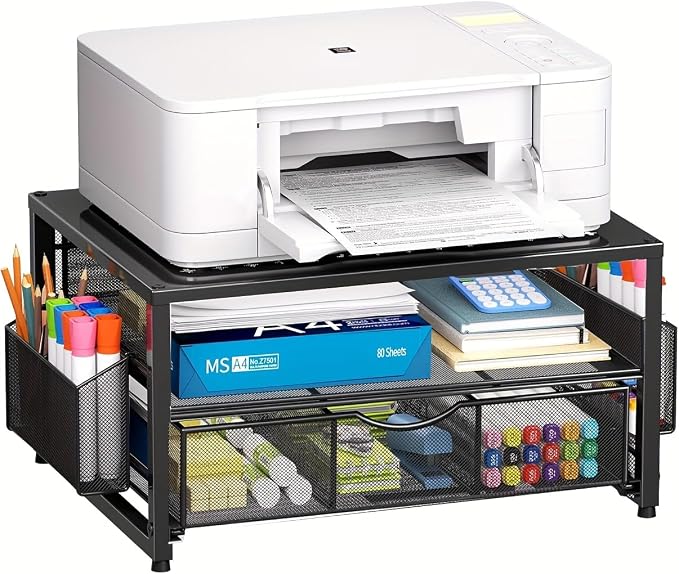 Heavy-Duty Metal Printer Stand - Image 7