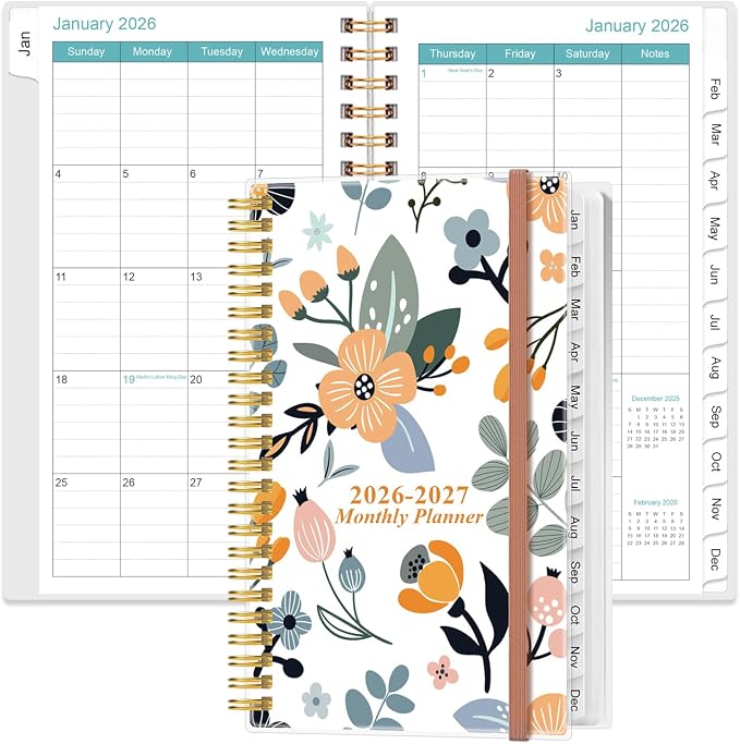 2026-2027 Monthly Planner by Heveboik