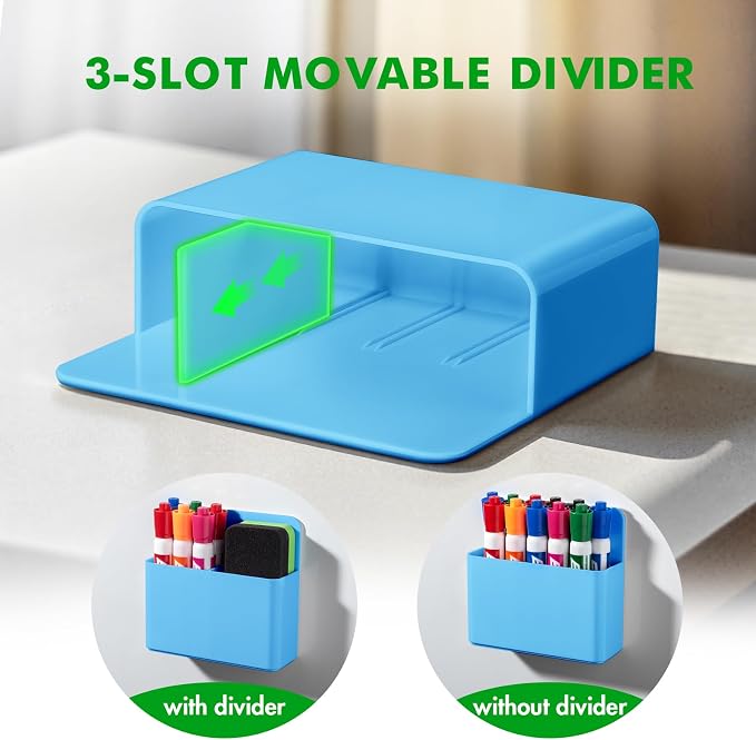 2 Pcs Magnetic Dry Erase Marker Holder - Image 3