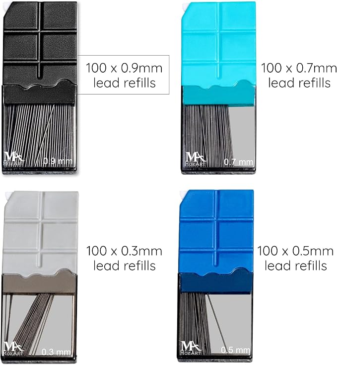 Mozart Essential Set of Lead Refills - Image 2