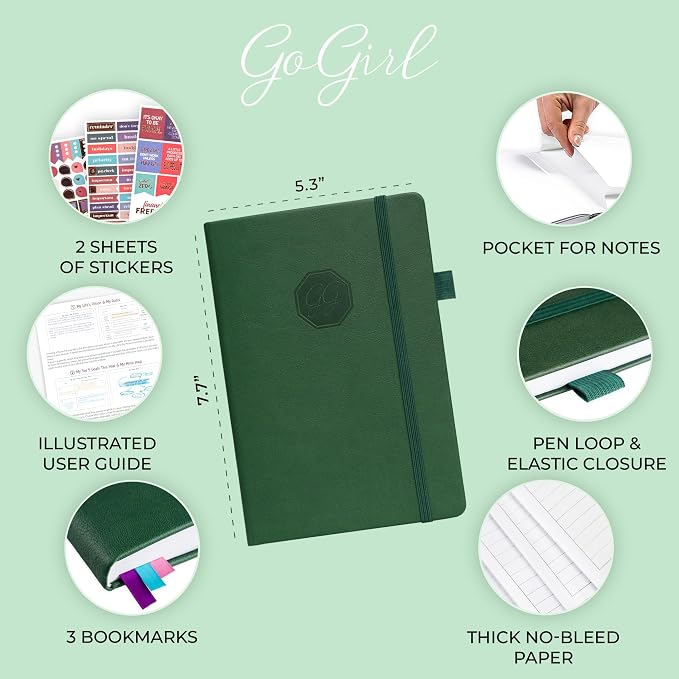 GoGirl Weekly Schedule Planner – Hourly Work & Life Planner - Image 2