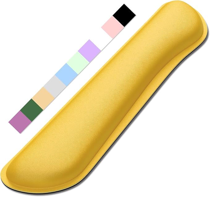 Dapesuom Enlarge Keyboard Wrist Rest, Cute Memory Foam Keyboard Wrist Cushion by Unknown