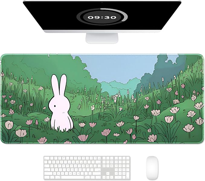 Auhoahsil Ultra Large Gaming Mousepad, XXL Extended Full Size Desktop Matt by Auhoahsil