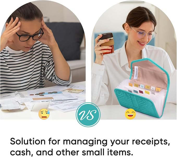 Fabric Receipt Organizer 7X5 - Image 7