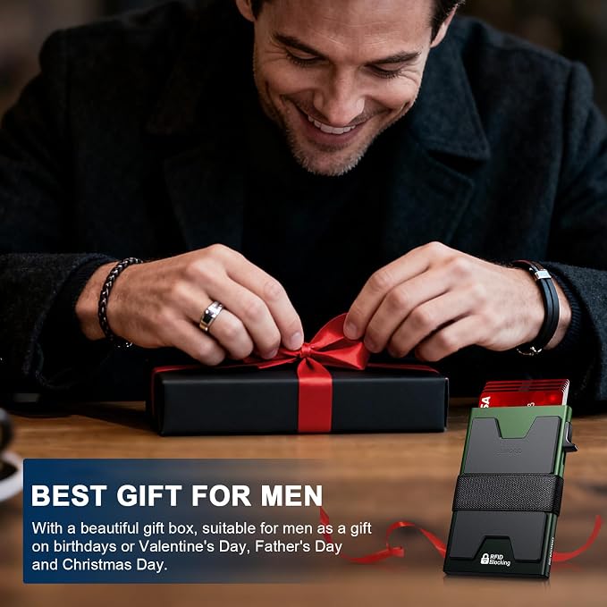 SEMORID Slim Aluminum Card Holder Wallet - Image 7