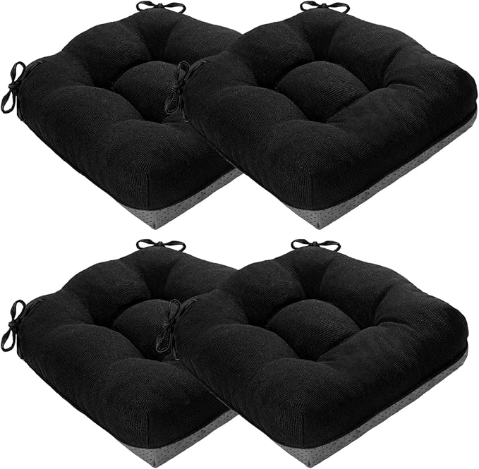 MAGIC ELEPHANT Chair Cushions for Dining Chair, Shredded Memory Foam Kitchen by Magicelephant
