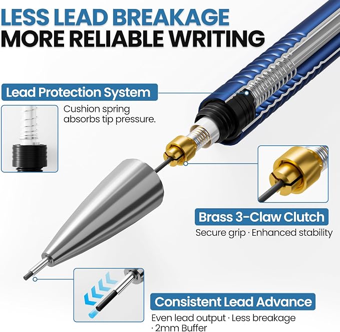 WUO 0.5mm Mechanical Pencil Set - Image 4