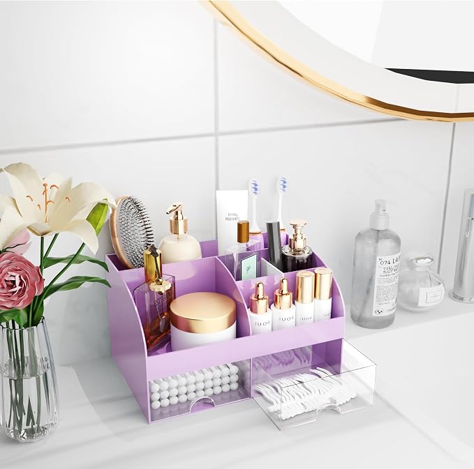 Makeup Organizer with Drawers, Cosmetic Storage - Image 6