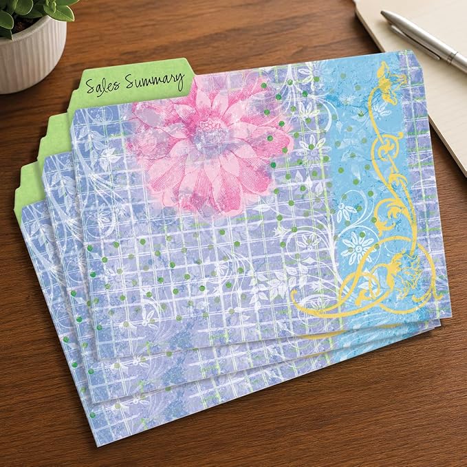Current Floral Fun File Folders Value Pack - Image 8