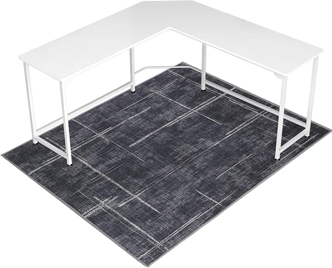 Office Chair Mat for Hardwood Floor&Tile Floor, Under Desk Rug for Rolling by LreedyMat