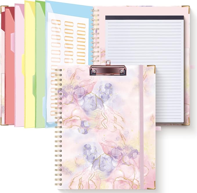 HAUTOCO Clipboard Folio with Refillable Notepad by HAUTOCO