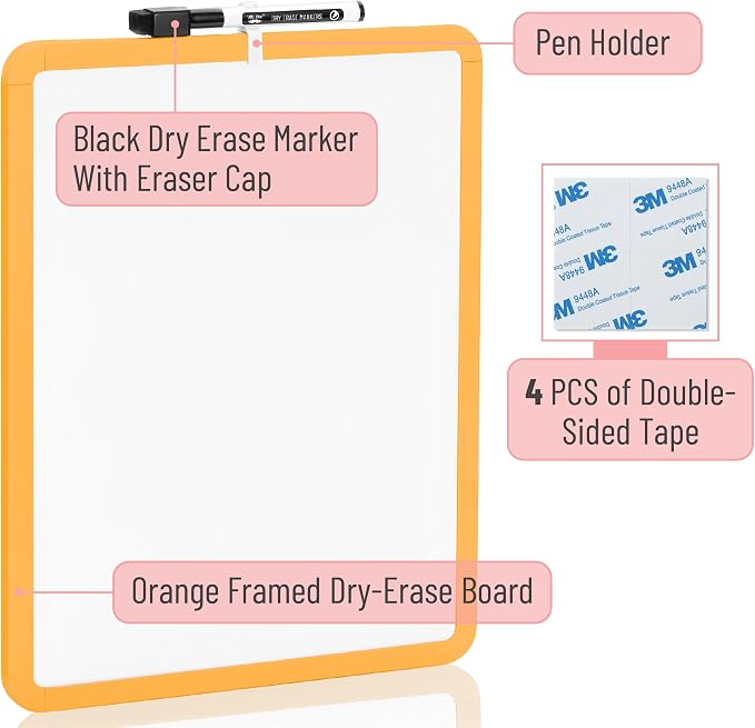 Mr. Pen- Dry Erase Board, 14” x 11” - Image 2